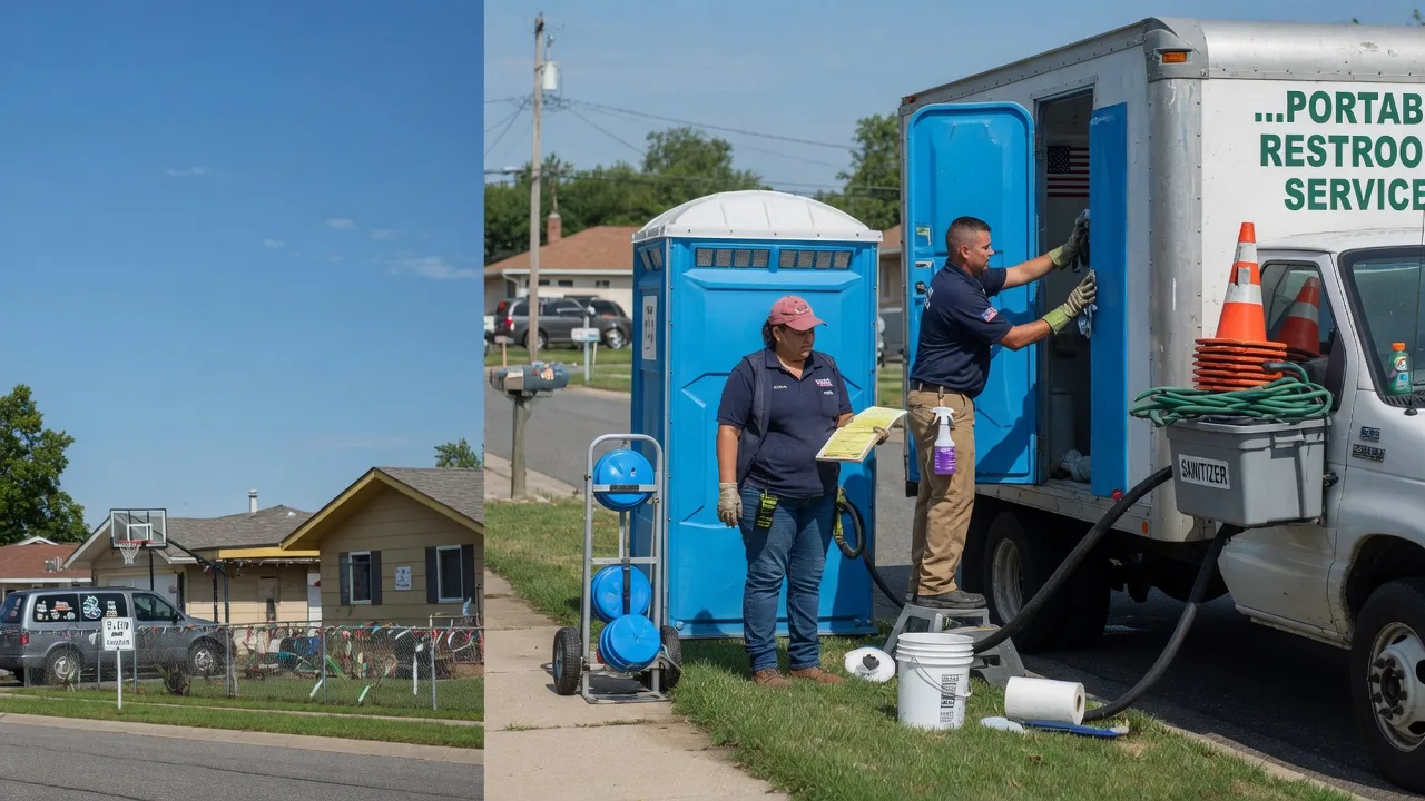 Portable Toilet Rental in Enfield, IL near me